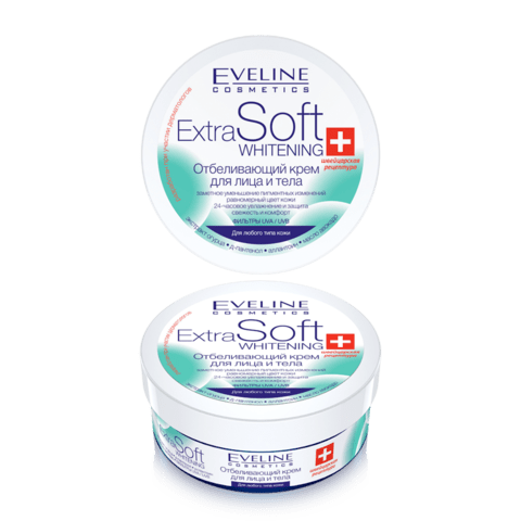 Eveline Extra Soft (Whitening Face & Body) Cream 200ml