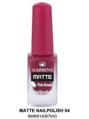 MATTE NAIL POLISH # 04