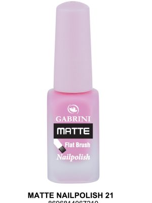 MATTE NAIL POLISH # 21